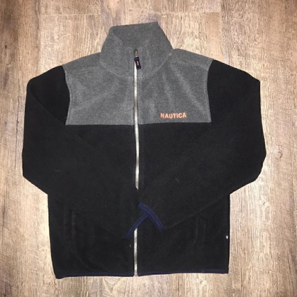 Nautica Boys Fleece Jacket: Medium